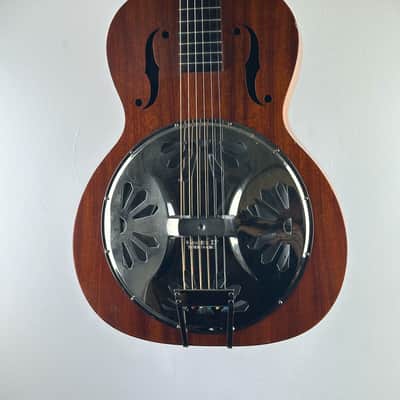 Gretsch G9200 Boxcar Round-Neck Resonator Guitar 2010s Natural image 1
