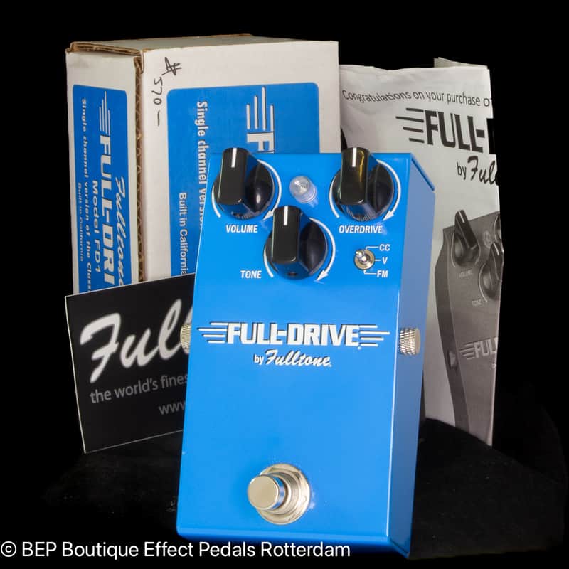 2018 Fulltone FD1 Full-Drive 1 Overdrive Blue