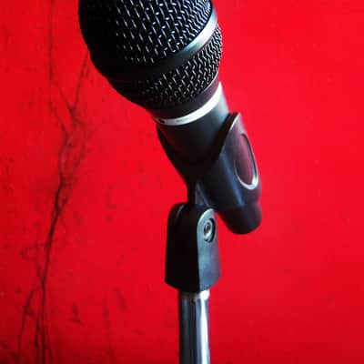Vintage 1990's Audio-Technica ST95 Mark II 1990's Black dynamic cardioid microphone Low Z w accessories # 3 image 4