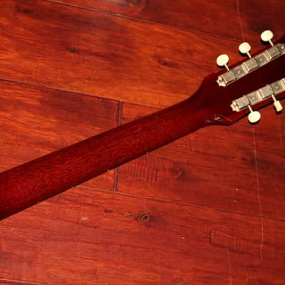 1960 Gibson LG-2 ADJ, Gorgeous Cherry Sunburst image 6