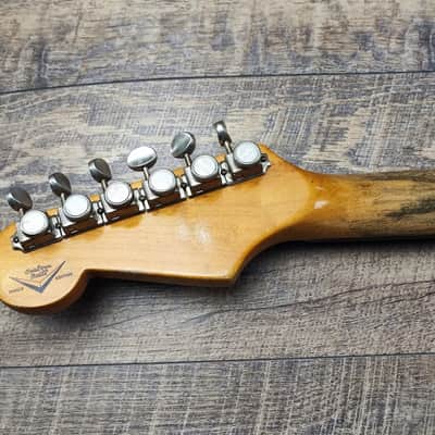MyDream Partcaster Custom Built - Heavy Relic Aged White Hepcat Serie L image 9
