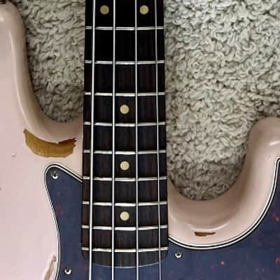 Fender Flea RHCP Signature 4-String Electric Jazz Bass , Shell Pink with DLX Bag image 7