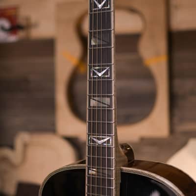 Rancourt History’s Legacy Collection 16" Acoustic Teardrop Archtop 2018 - Black Gloss Top / Natural Body and Neck image 16