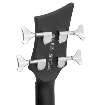Lindo Left Handed Neptune V3 Short Scale (30") Electro Acoustic Bass Guitar & Premium HARD CASE - Matte Black image 11