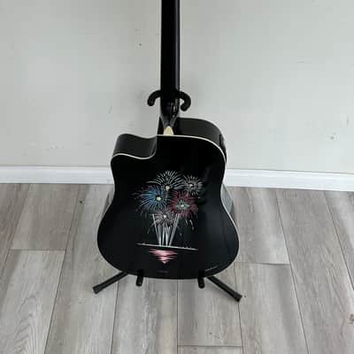Esteban American Legacy Electric/Acoustic Guitar Fireworks Limited Edition image 6