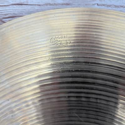 Used Zildjian 14" Avedis Hi Hats Hollow Logo image 4