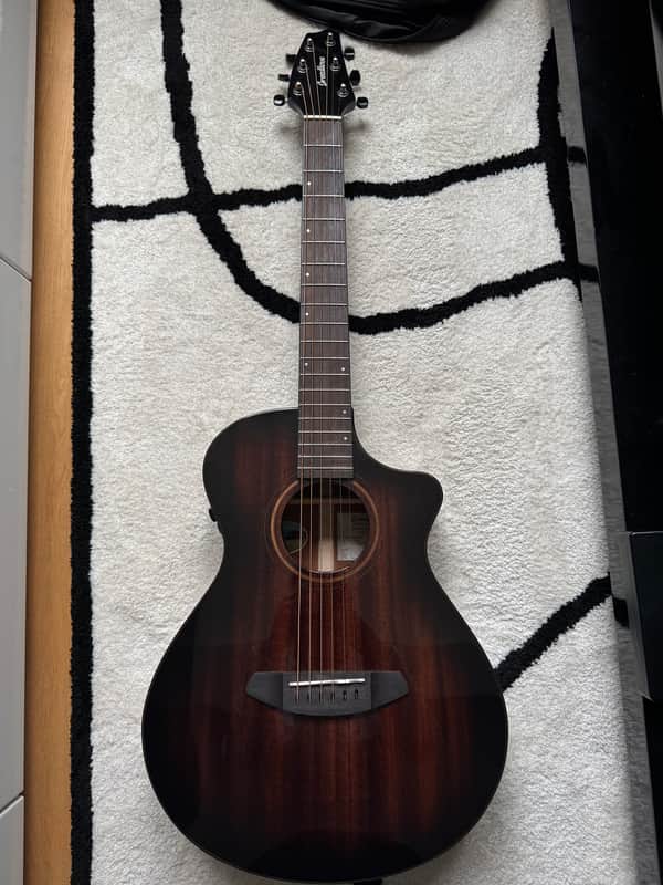 Breedlove Organic Wildwood Pro Companion CE All-African Mahogany Acoustic Electric image 1