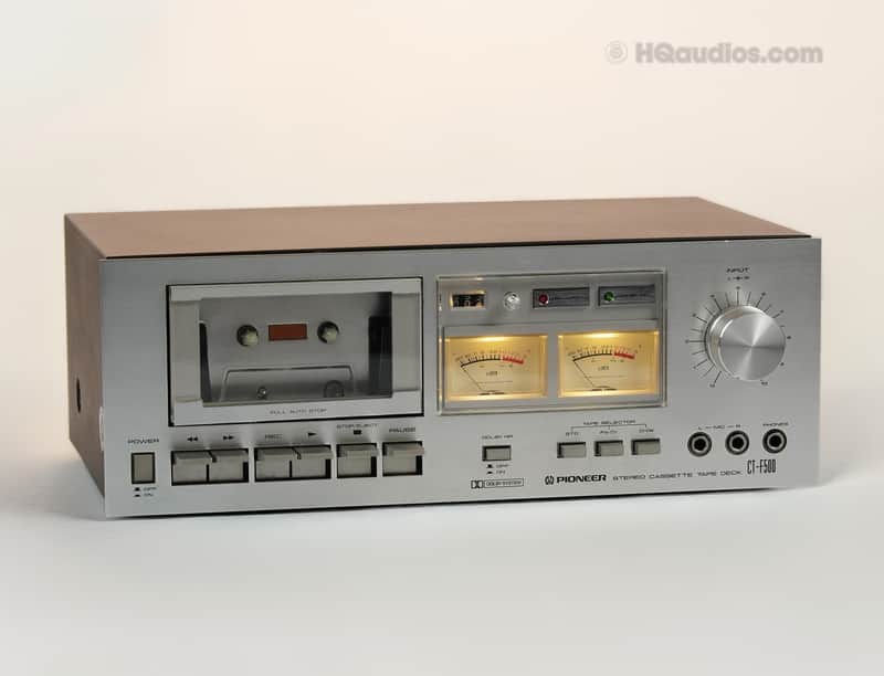 Pioneer CT-F500 Vintage Cassette Deck – Restored – 1-Year Warranty image 1