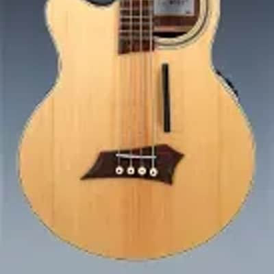 Warwick RockBass Alien Deluxe Hybrid Thinline, Lefthand, 4-String - Natural Transparent Satin image 8