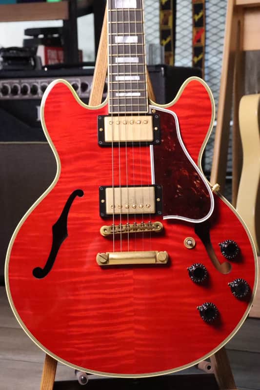 Gibson Custom shop Es356 Cherry Flame 2015 image 1