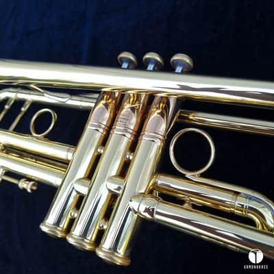 0.462 Mt Vernon Vincent Bach Stradivarius Lightweight STAR 25 trumpet case mouthpiece  gamonbrass image 17