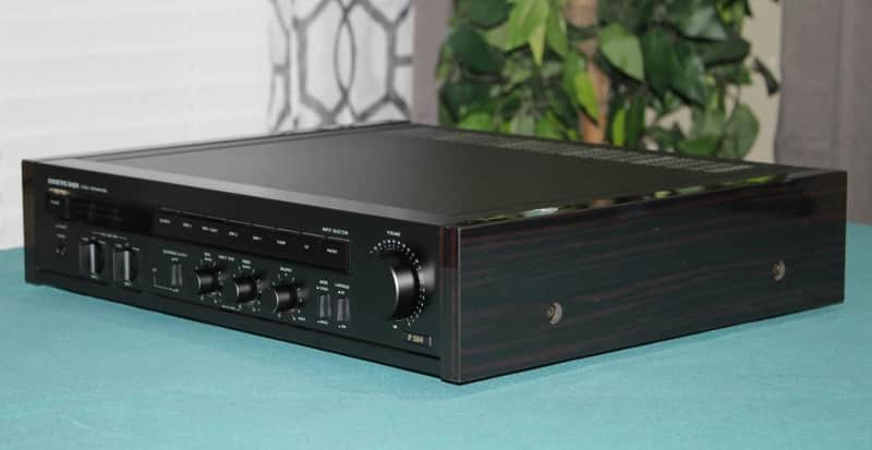Onkyo P-304 preamplifier with wood sides CLEAN!!!! Fully tested Excellent!