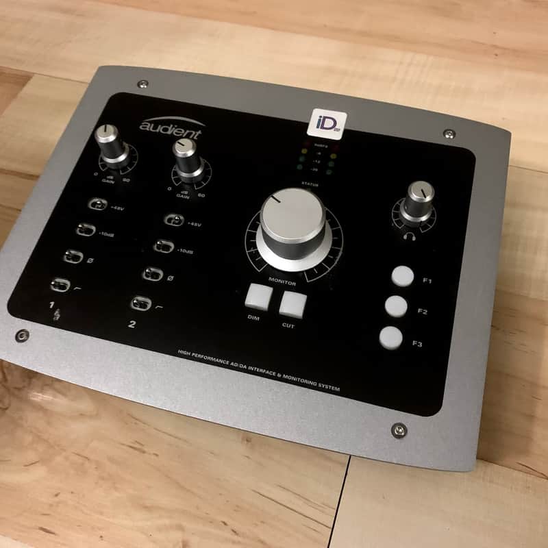 2010s Audient iD22 Desktop USB Audio Interface Black