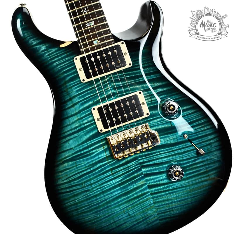 PRS 40th Anniversary Custom 24 Limited Edition Sub Zero Smokeburst DMO Pickups image 1