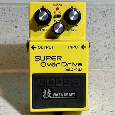 Boss SD-1W Super Overdrive Waza Craft image 3