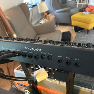 Erica Synths SYNTRX II Desktop Analog Synthesizer 2023 - Present - Black image 3