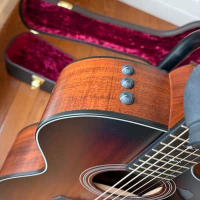 2021 Taylor 324ce Grand Auditorium V-Class Bracing - Shaded Edge Burst image 7