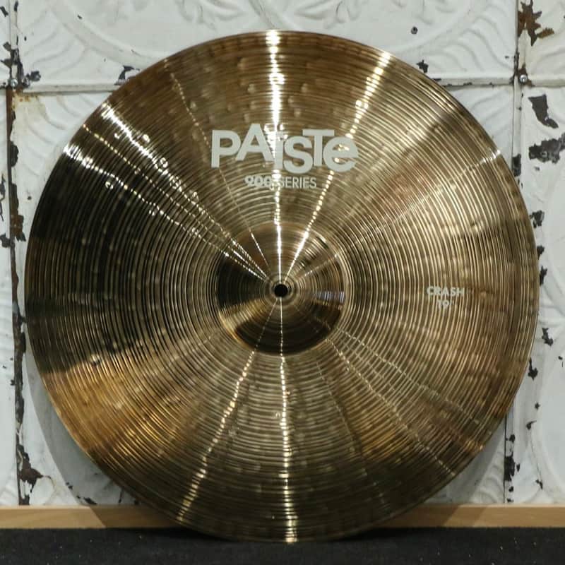 Paiste 900 Natural Crash Cymbal 19in (1644g) image 1