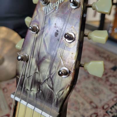 Vintage Magnatone Lap Steel Guitar 1950's - Perloid (C013-G43) image 8