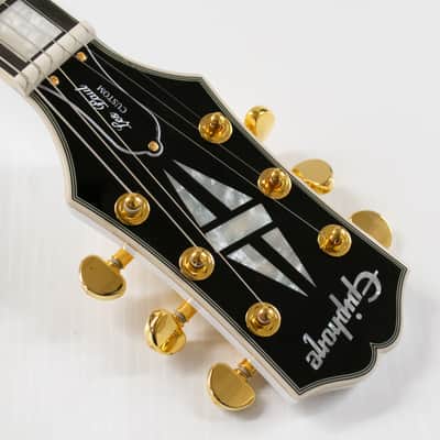 Epiphone Les Paul Custom Left-handed Electric Guitar - Alpine White image 8