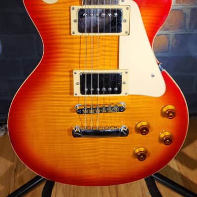 Springfield Guitar Co. LP-Copy SET NECK Electric Guitar Cherry Sunburst image 5