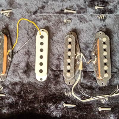 Fender 1982 Stratocaster Original Single Coil Pickup Set - Dan Smith Period image 1