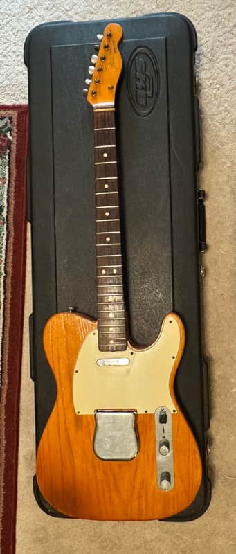 Fender Telecaster 1966 - Refinished Blond (Original Custom Red) - Good