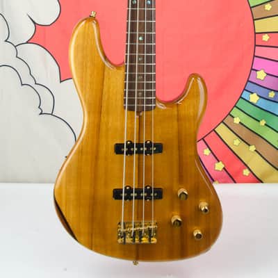Used 2002 Fender Victor Bailey Jazz Bass, Rosewood Fingerboard, Natural Koa top, Hardcase image 5