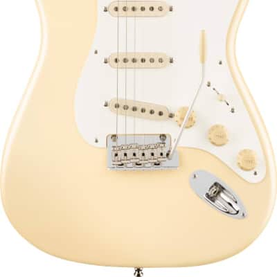 Fender Lincoln Brewster Stratocaster Electric Guitar, Maple Fingerboard, Olympic Pearl image 2