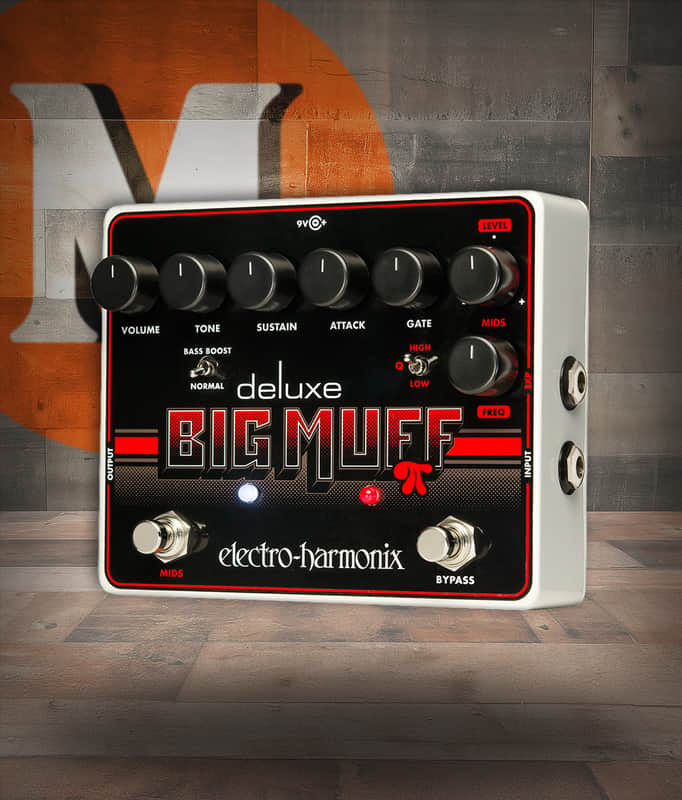 Electro-Harmonix Deluxe Big Muff Pi Fuzz & Sustainer Pedal (DLXBM) image 1