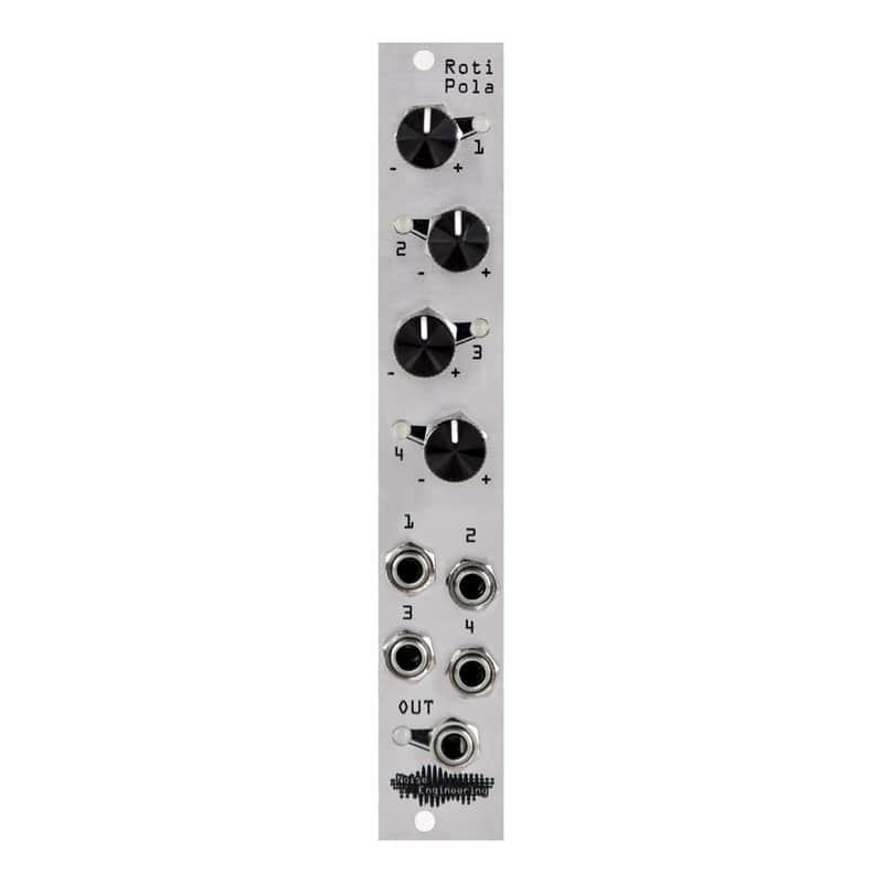 Noise Engineering Roti Pola Eurorack Quad CV Mixer & Offsett Module (Silver) image 1