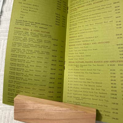 1967 Fender Musical Instruments Price List October image 5
