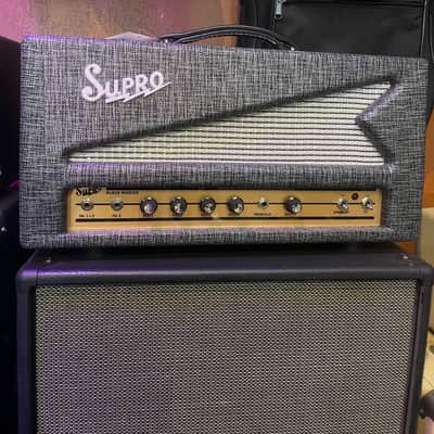 Supro 1695TH Black Magick 25-Watt Guitar Amp Head 2017 - Present - Black Rhino image 1