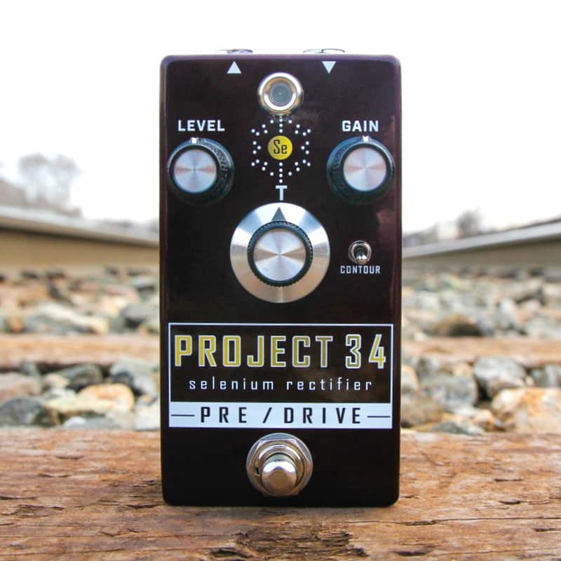 NEW "PROJECT 34" Pre / Drive Selenium Rectifier Pedal from Cusack Music! **FREE SHIPPING!** image 1