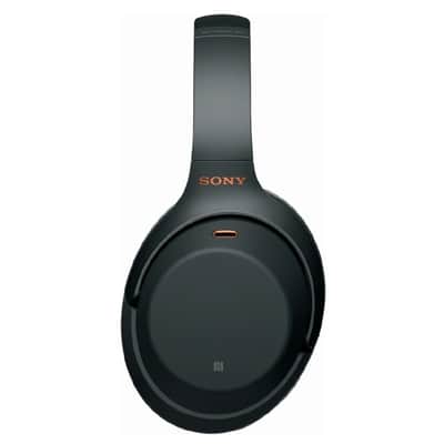 Sony WH1000XM3 Wireless Noise Canceling Over Ear Headphones, Black (WH-1000XM3/B) with with FiiO A1 Silver Portable Amp and 3.5mm TRRS Audio & Microphone Cable image 8