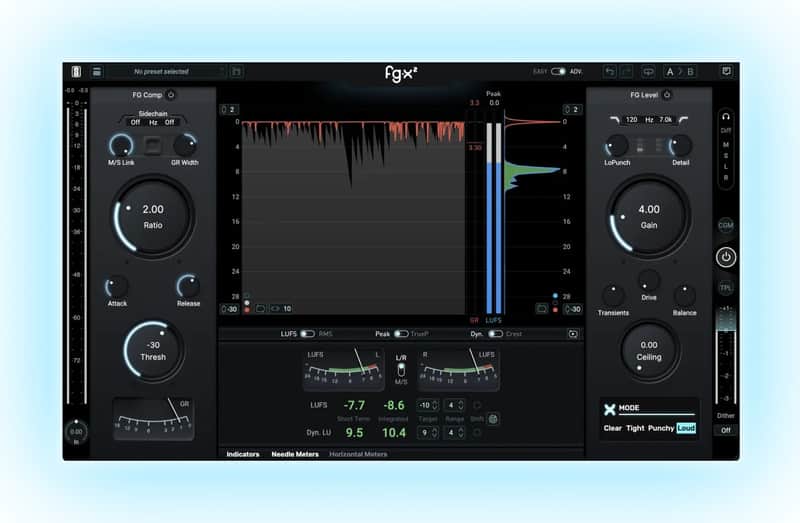 Slate FG-X 2 Mastering Processor (Download)<br>Get the cleanest, punchiest, loudest tracks imaginable with the Slate Digital FG-X 2 Mastering Processor. image 1