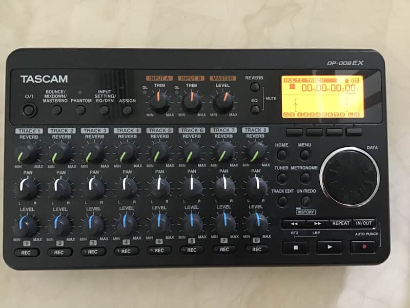 TASCAM DP-008EX 8-track Digital Portastudio Recorder image 1