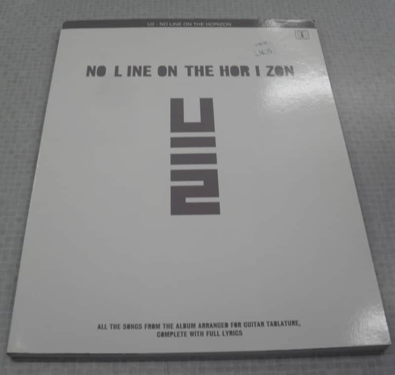 U2 No Line of the Horizon Guitar TAB Book image 1