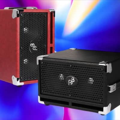 Phil Jones C2 Compact 2 200-Watt 2x5" Bass Speaker Cabinet 2020s - Black image 7