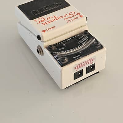 Boss TU-3 Chromatic Tuner 2009 - Present - White image 4
