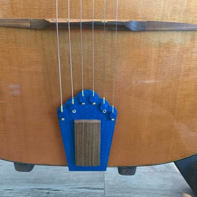 LOOK! Michael Dunn Mystery Pacific Nuages 2010  One of a kind Gypsy Jazz guitar with interior resonator- reflector    - image 9