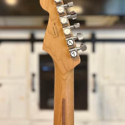 Anderton’s Exclusive Fender Player Plus Stratocaster HSS FSR with 12” Radius Roasted Maple Neck Shawbucker & Pure Vintage 65 US Pickups 2022 Charcoal Frost Metallic image 5