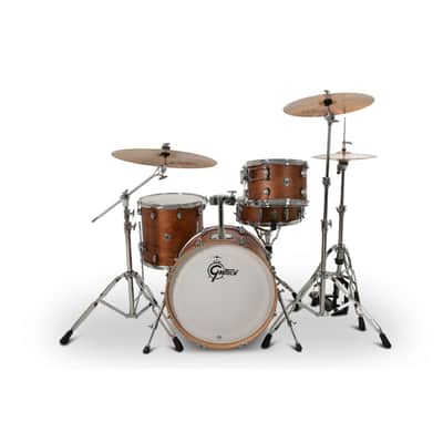 Gretsch CC2-J403 Catalina Club Satin Walnut Glaze - Drum Shell Set image 2