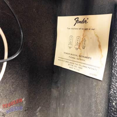 USED-Fender Champ Tube Amp 1976, 6 Watts, 3.2 Ohms, 0.5A, 120V, 60Hz, 8" Speaker image 7