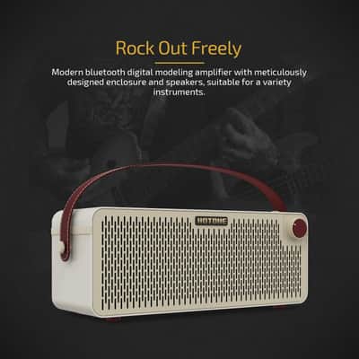 Hotone AP-30WH Multifunctional Modern Bluetooth Modeling Amplifier White Edition image 2