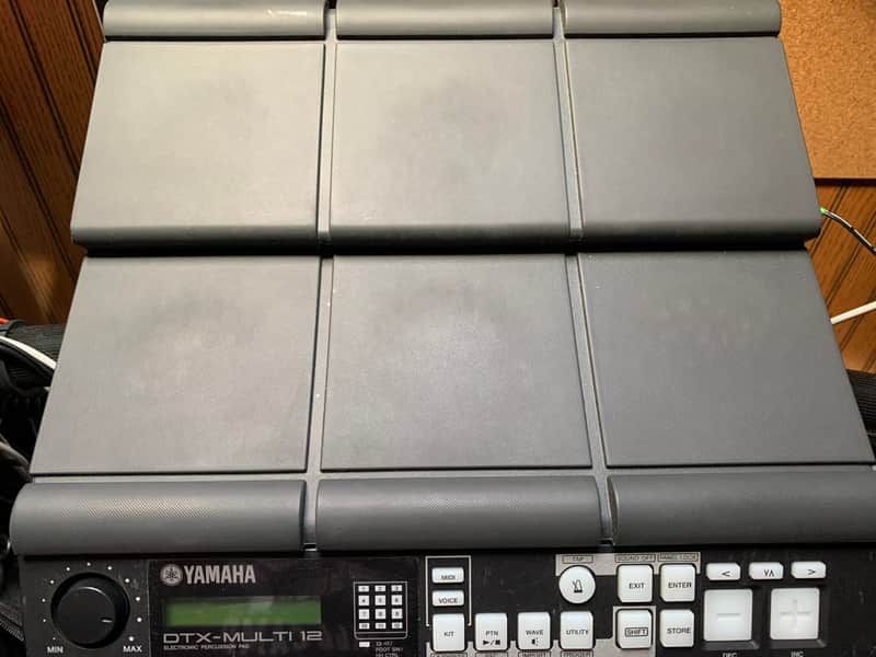 Yamaha DTX-Multi 12 Electronic Percussion Pad 2009 - Present - Black image 1
