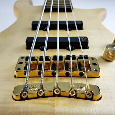 GHS Strings GHS Balanced Nickels 5 Bass Strings Light Gauge, 40-126, (37.25" Winding) (5L-NB) image 8