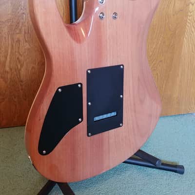 Firefly FFSA-MGN 516 Super Strat Alnico HH Coil Split 2023 - Metallic Green / Natural Mahogany image 13