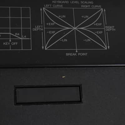 Yamaha Vintage 1980s DX7 Digital Synthesizer 61 Key Keyboard with Case & Manuals image 9