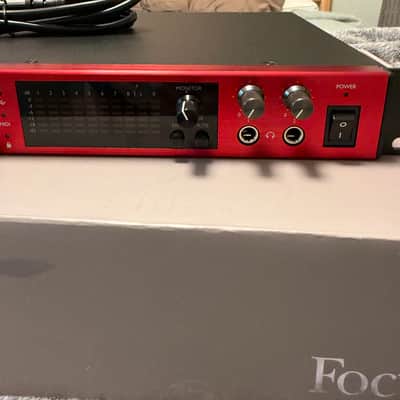 Focusrite Clarett+ 8Pre USB-C Audio Interface 2021 - Present - Red image 5